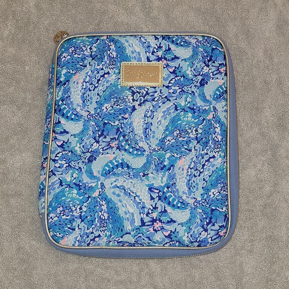 Lilly Pulitzer Wave After Wave Folio Large Portfolio Organizer Agenda Journal